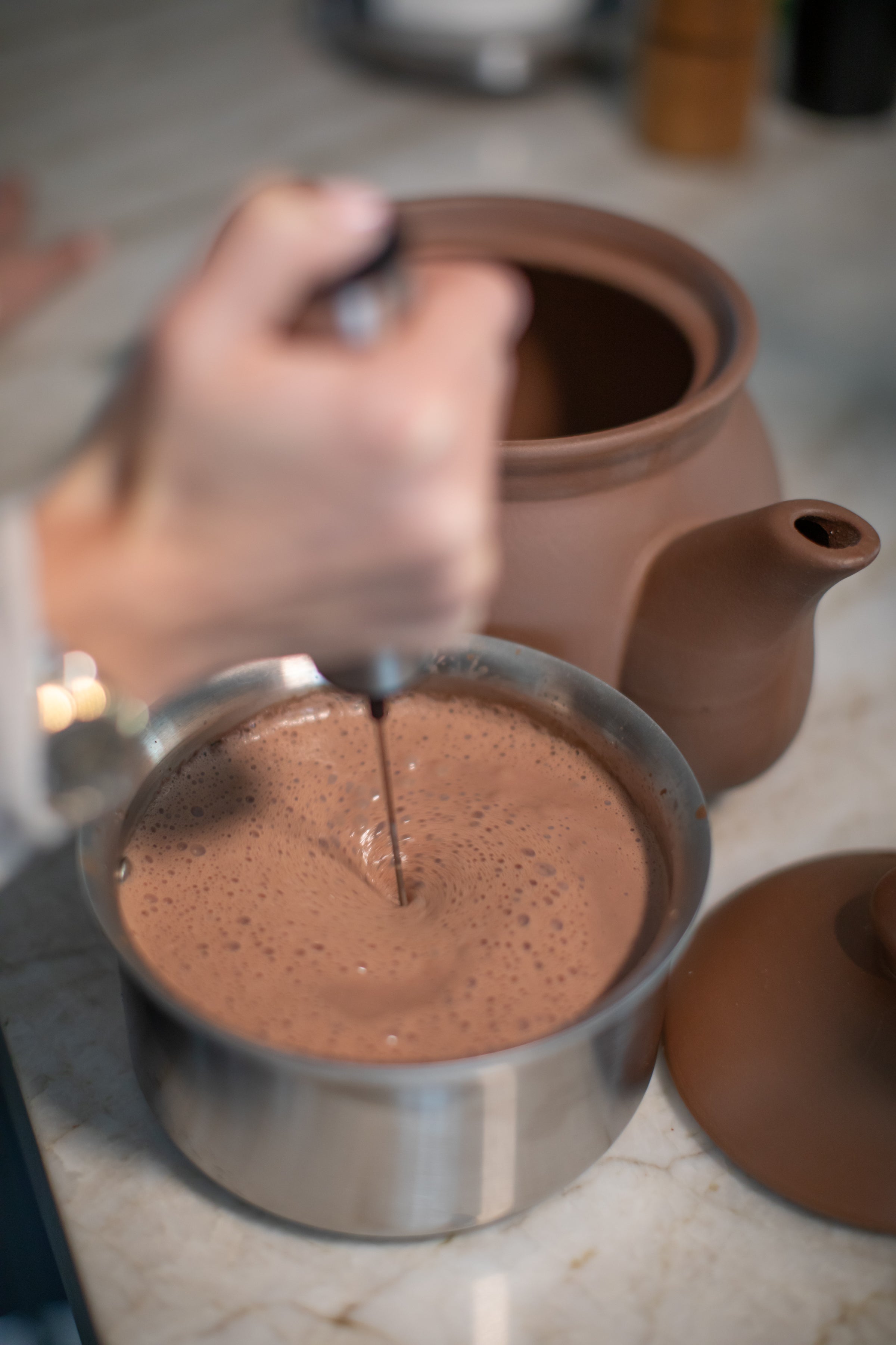 HOT CHOCOLATE CHAI - CACAO CEREMONY