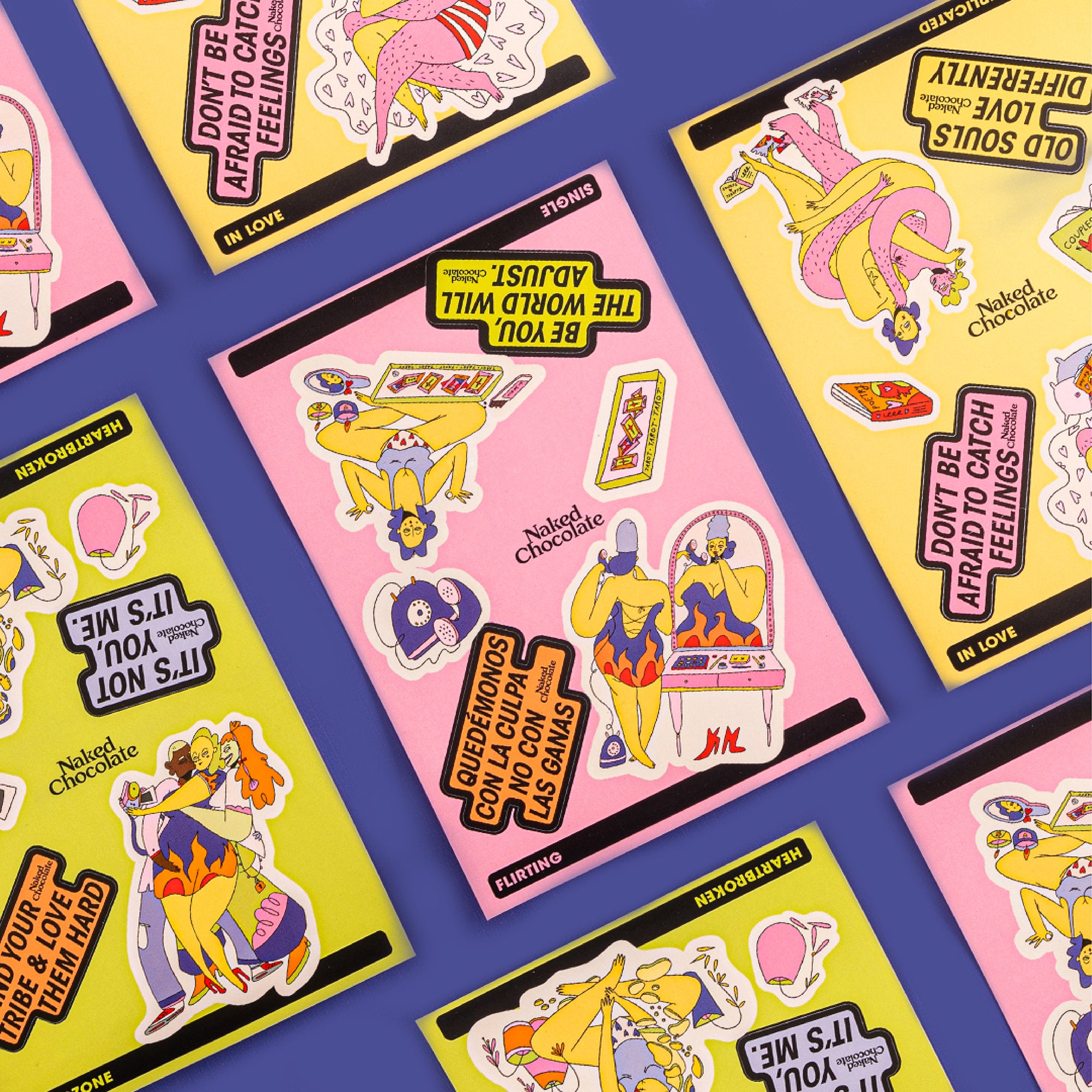 3 PACK STICKERS
