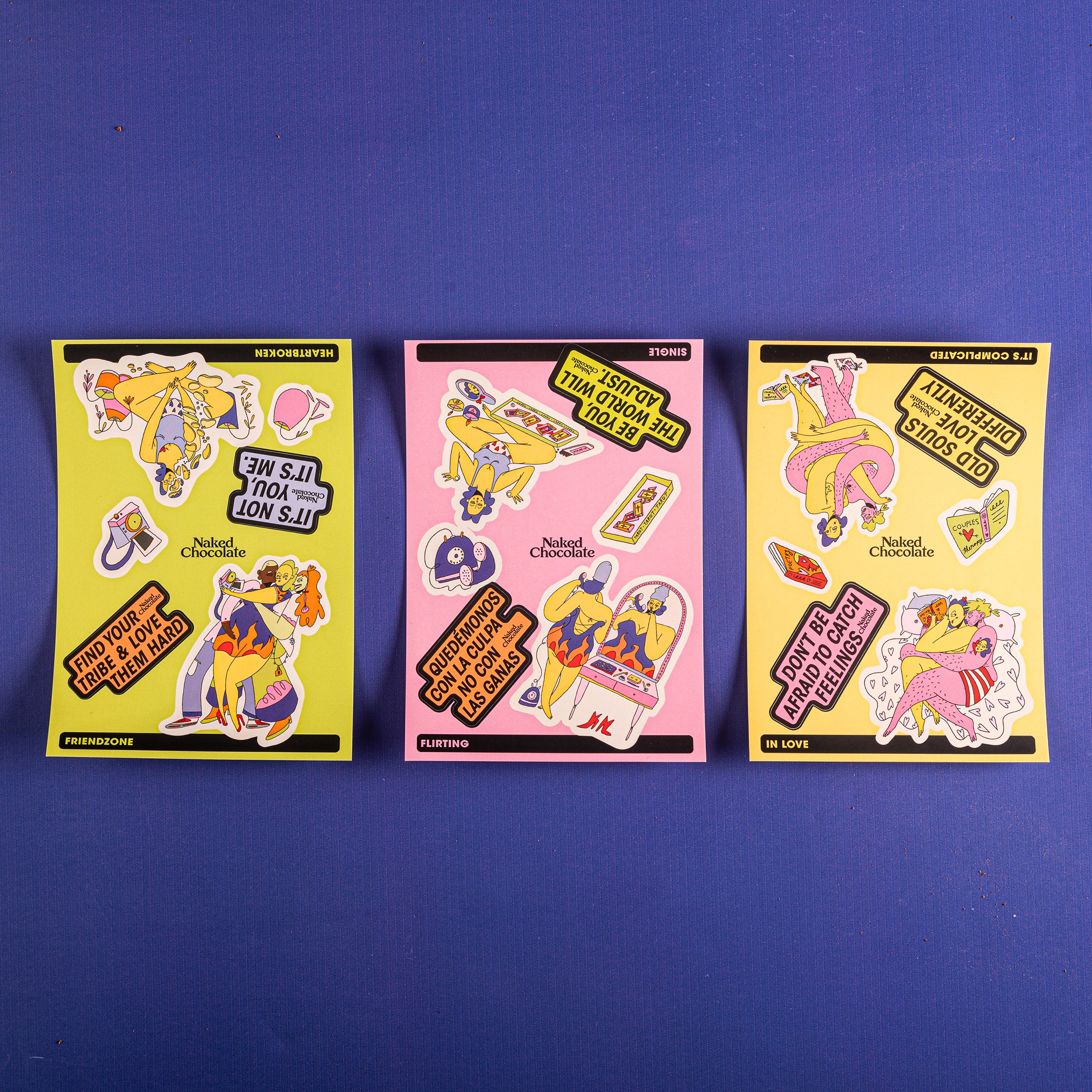 3 PACK STICKERS