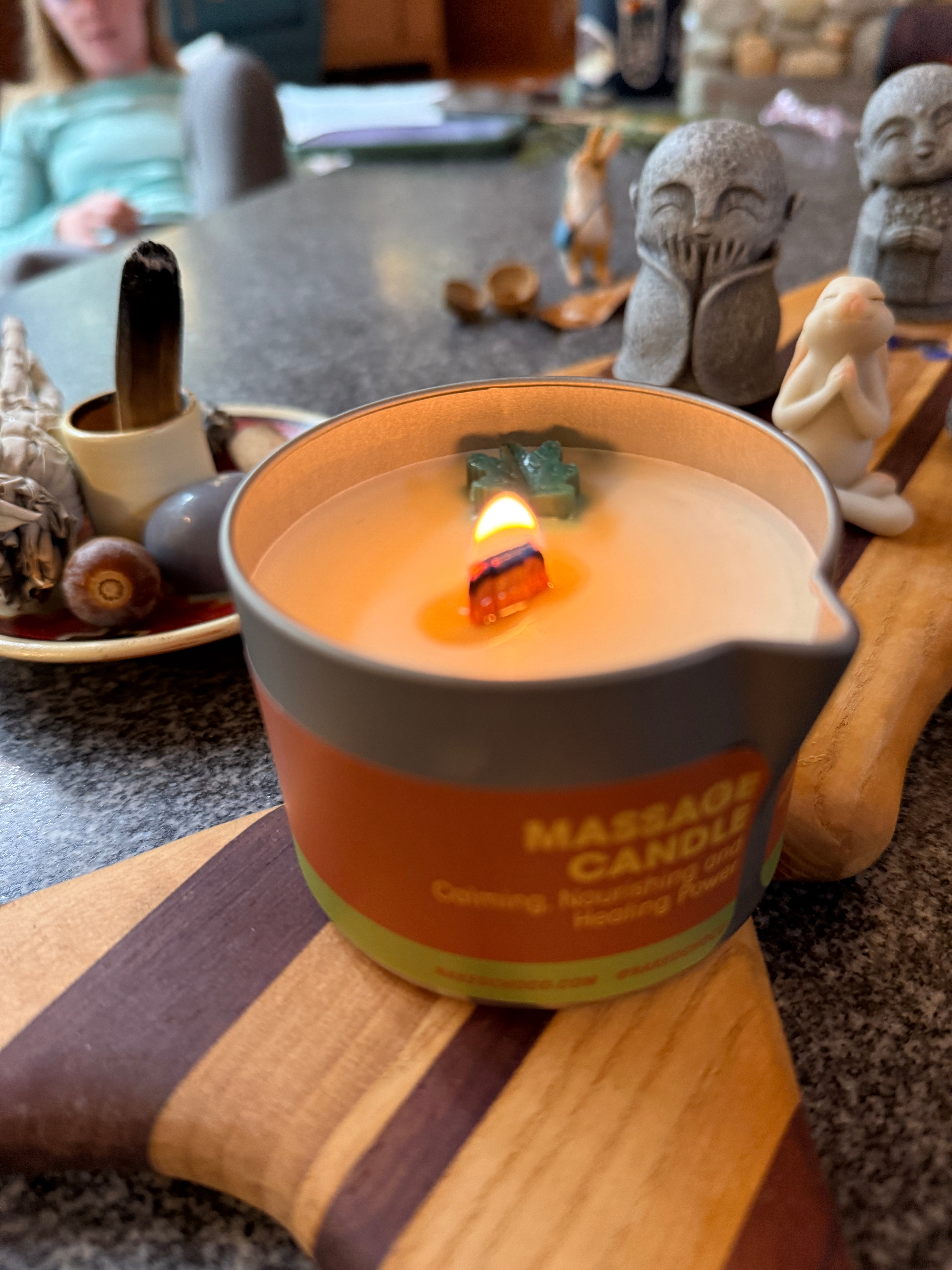 Massage Candle - Cannabis Infused