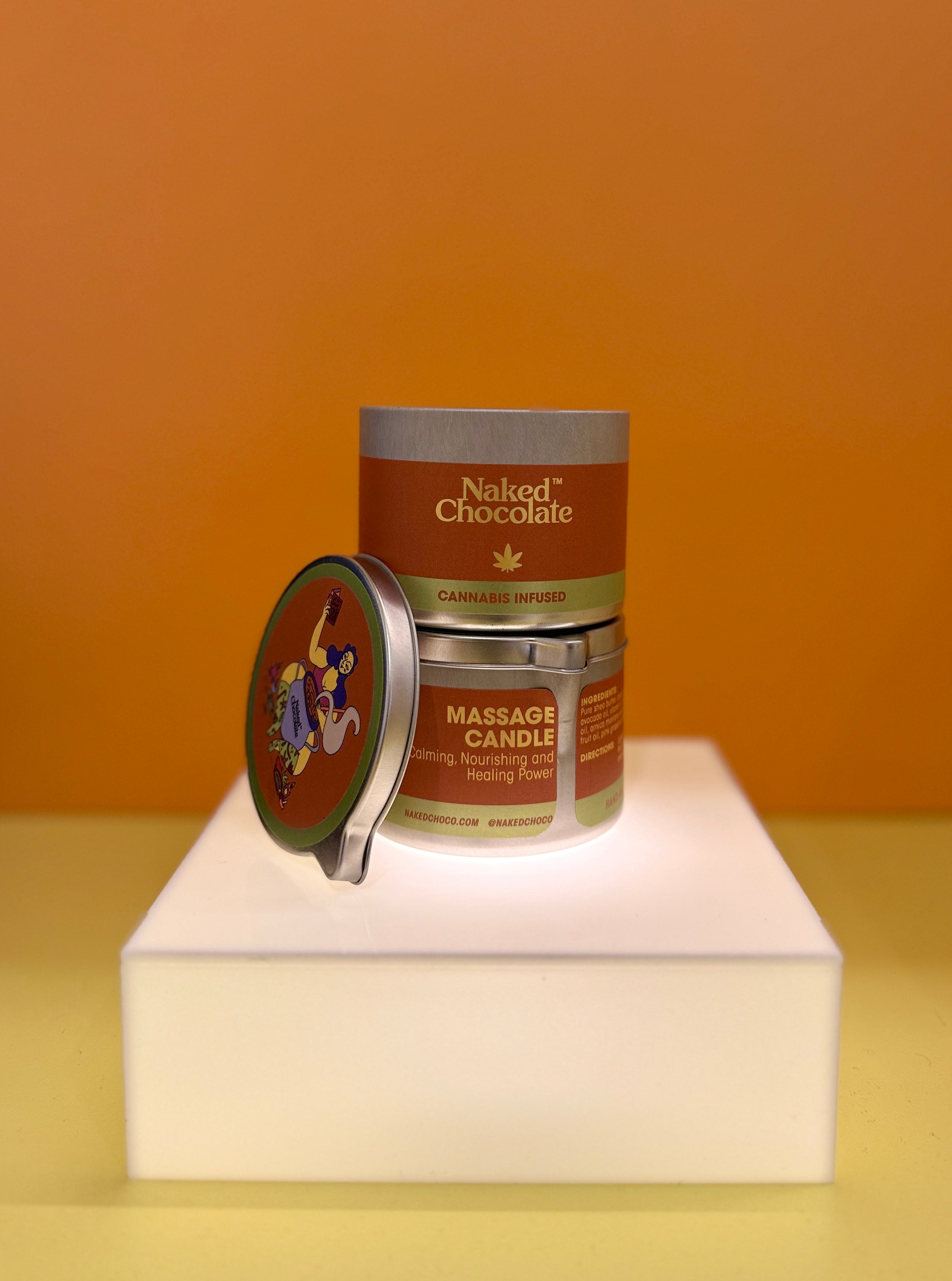 Massage Candle - Cannabis Infused