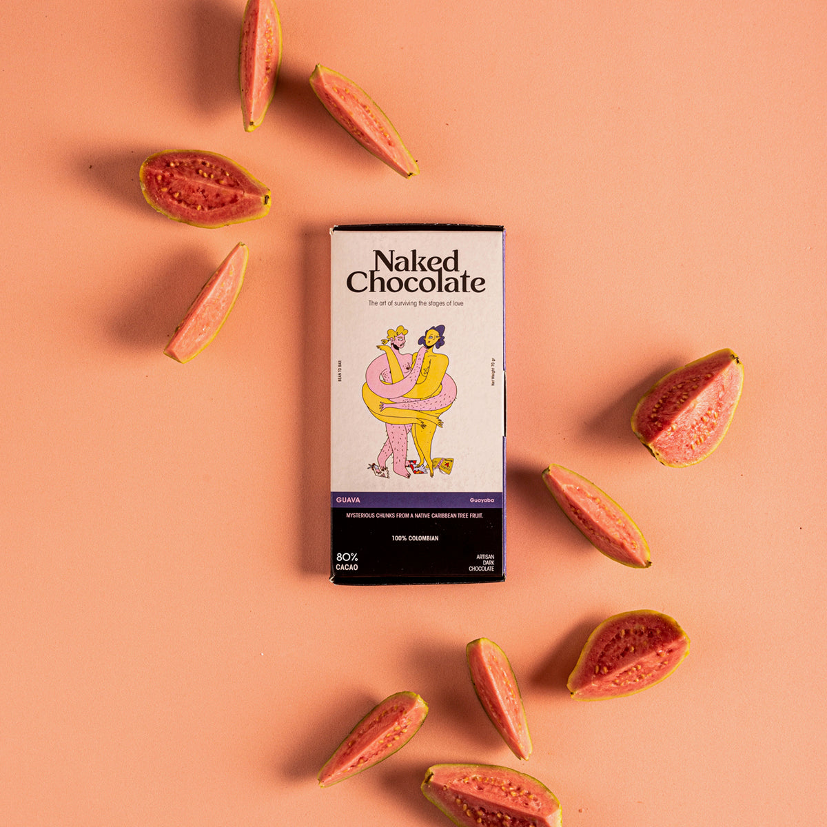 80% DARK CHOCOLATE WITH GUAVA
