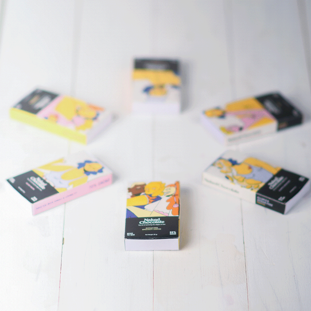 MINI SIX PACK COLLECTION | Naked Chocolate Company
