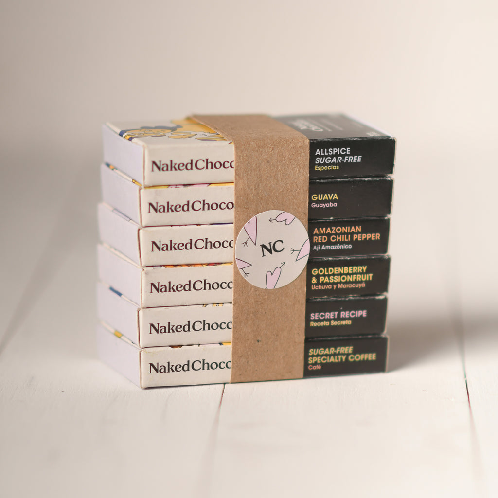 Mini Six Pack MINI SIX PACK COLLECTION | Naked Chocolate Company