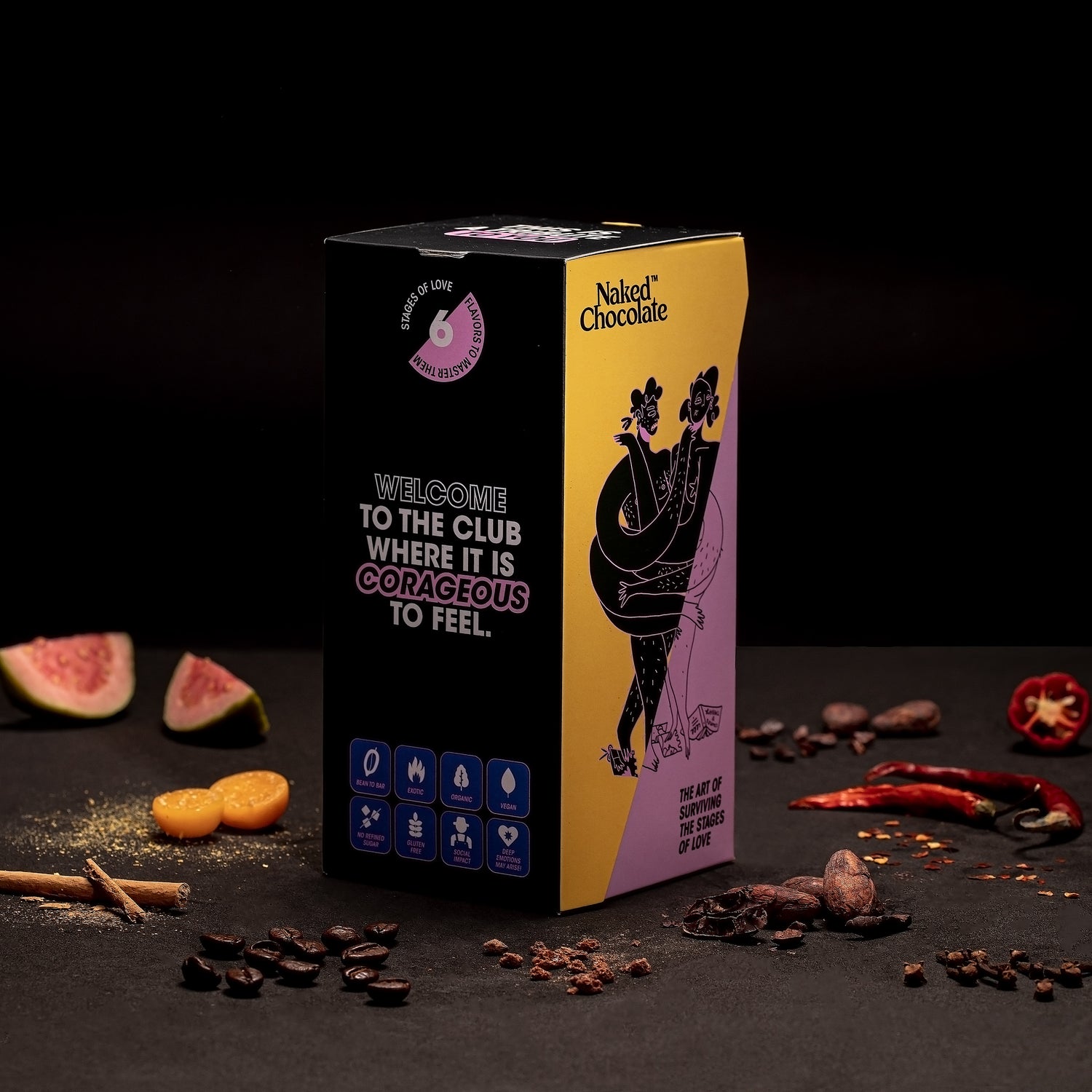 Naked Chocolate: Premium Organic Dark Chocolates | Artisanal Delights"