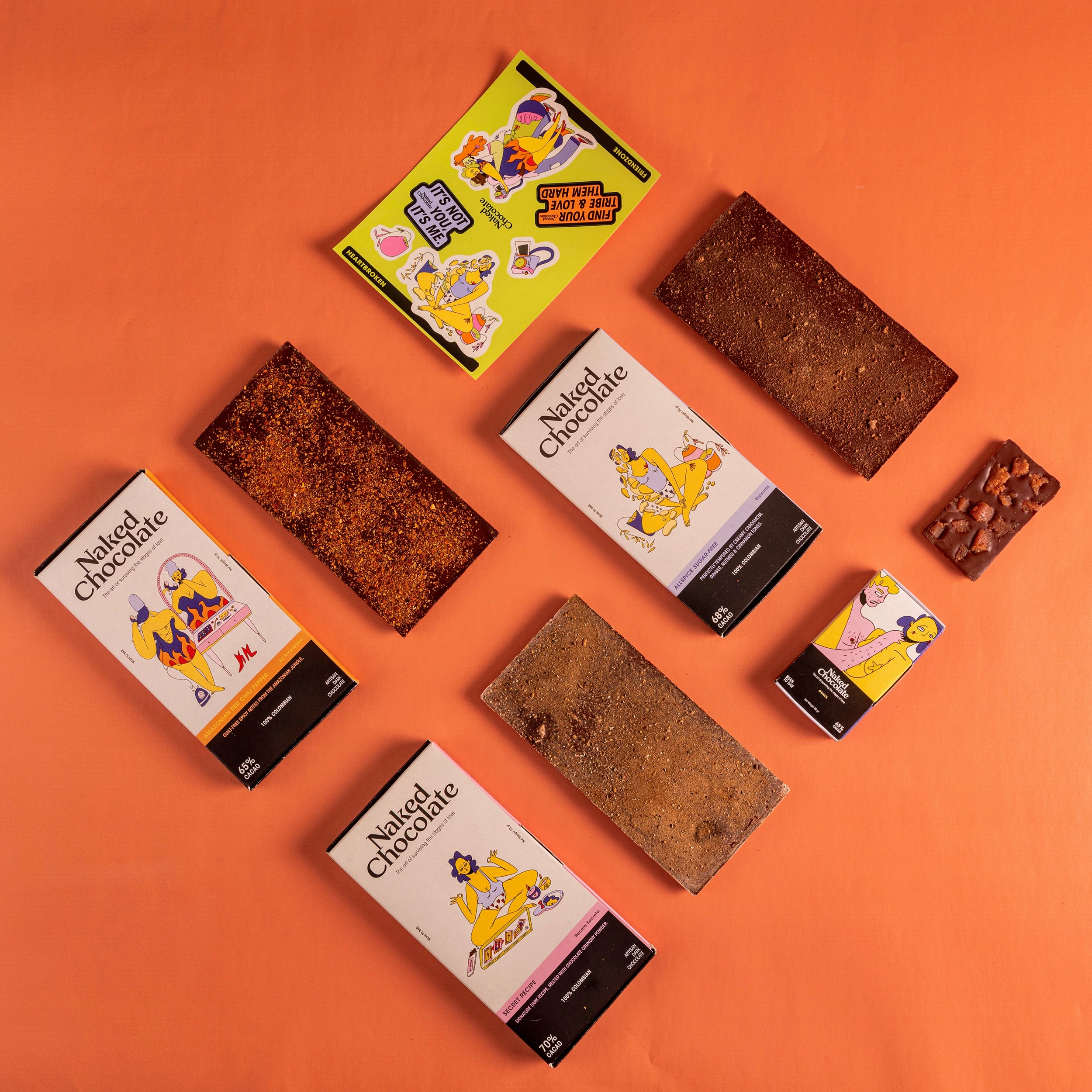 Artisanal dark chocolate 